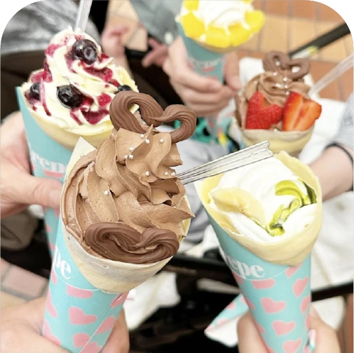 クレープ各種など by 36’s Crepe